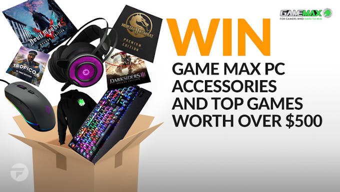 Win top Steam games and Game Max PC accessories worth over $500